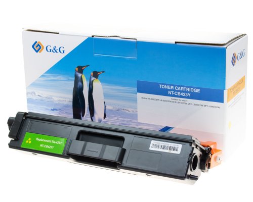 G&G Toner 14306 Brother TN423Y Yellow  ppm-stuttgart Berlin