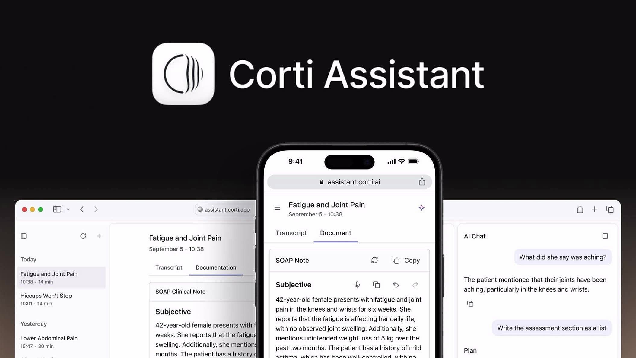 corti assistant corti assistant DIKTAT-STUTTGART Berlin