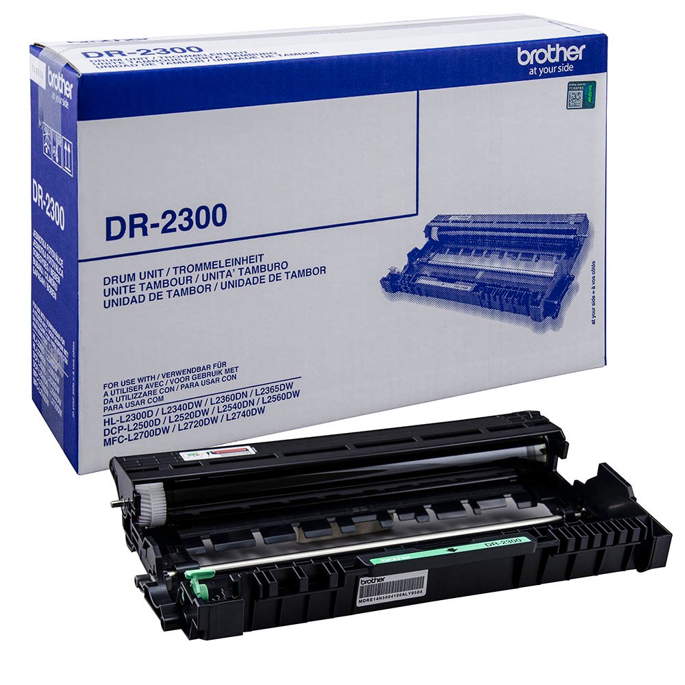 Brother Bildtrommel DR-2300 für Drucker Laser - Schwarz - 12000 Seiten