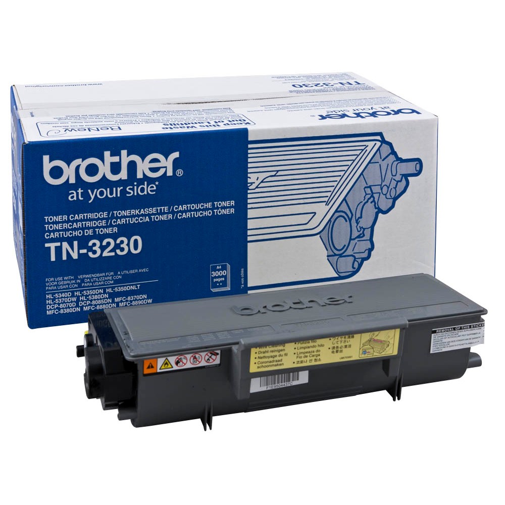 Brother TN-3230 Laserdruck Tonerkartusche - Schwarz - Original - 1 Pack - 3000 Seiten