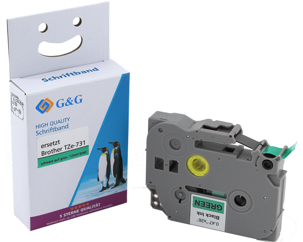 G & G Schriftbandkassette14958 brother-tze731 ppm-stuttgart_Berlin