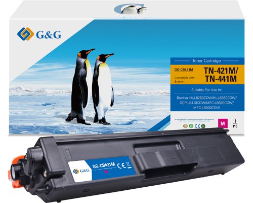 G&G Toner 14301 Brother 421M Magenta  ppm-stuttgart Berlin