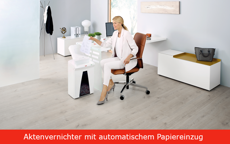 hier geht´s zu den HSM Aktenvernichter mit voll automatischen Einzug hier geht´s zu den HSM Aktenvernichter mit voll automatischen Einzug
