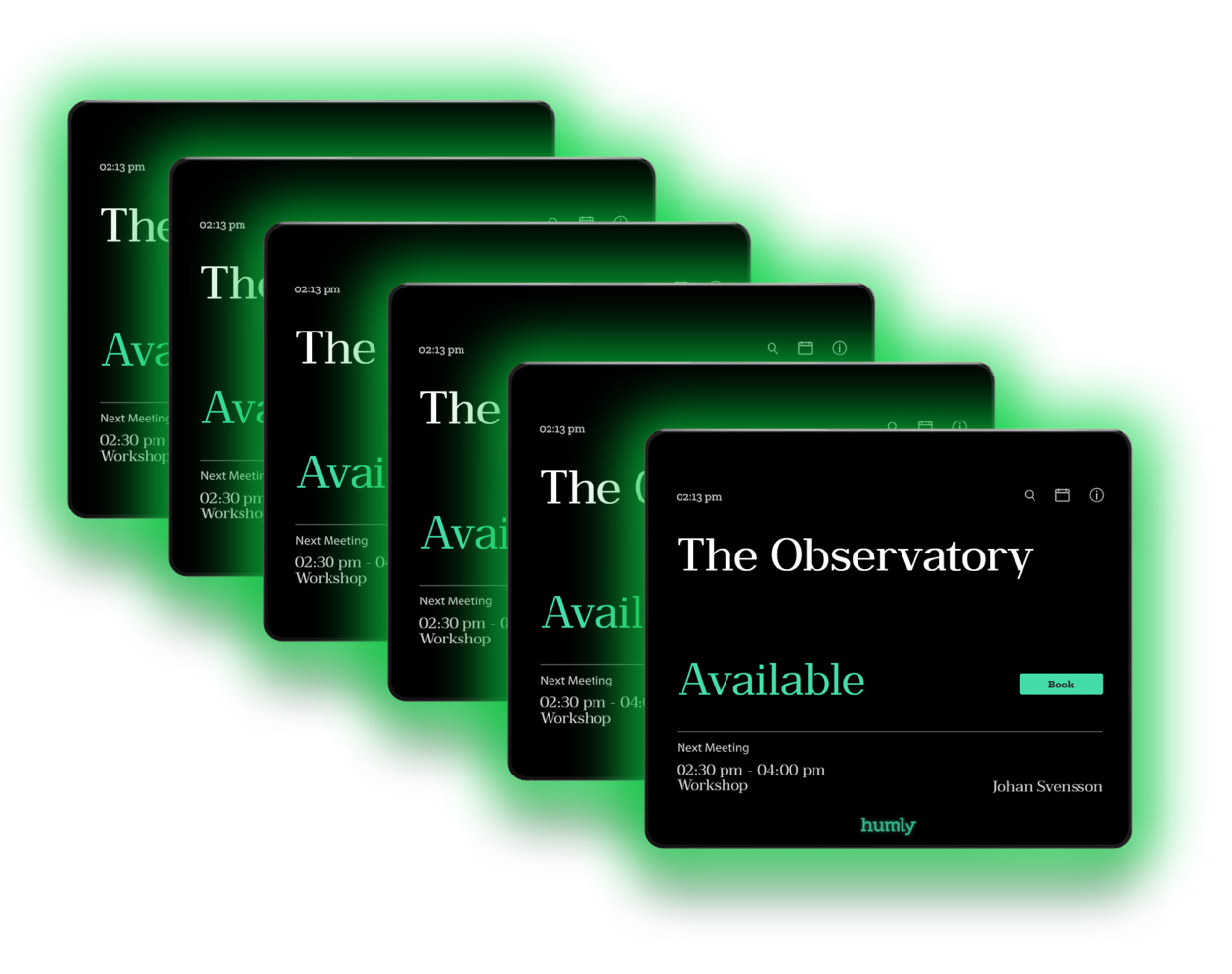 Humly Tuerschild 6er Set HUM1002 ppm-stuttgart | Berlin