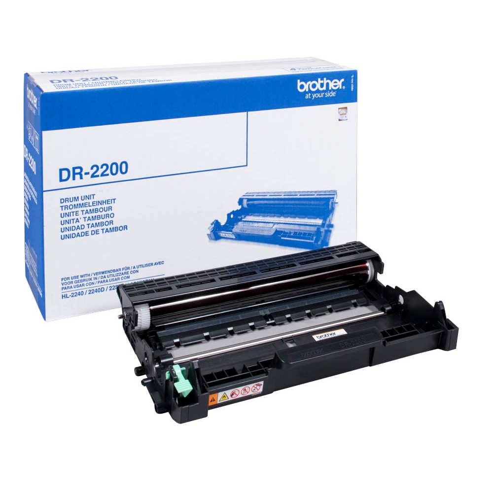 Brother Bildtrommel DR2200 für Drucker Laser - Schwarz - 12000 Seiten