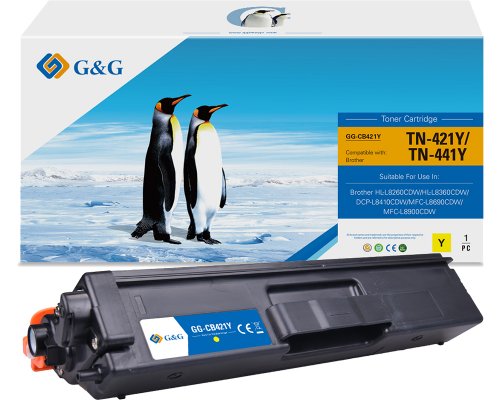 G&G Toner 14302 Brother 421Y Yellow  ppm-stuttgart Berlin