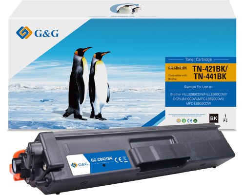 G&G Toner 14299 Brother 421BK schwarz ppm-stuttgart Berlin
