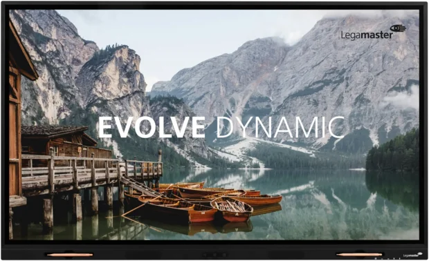 Legamaster EVOLVE DYNAMIC EVD-8600 EU interaktives 86 Zoll 4K Ultra HD Touchdisplay mit Android 14 bei ppm-stuttgart Berlin